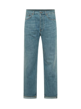 TELA GENOVA - Five Pocket Jeans with Front Closure - Blue - LIDIASHOPPING® - Official Website