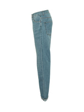 TELA GENOVA - Five Pocket Jeans with Front Closure - Blue - LIDIASHOPPING® - Official Website