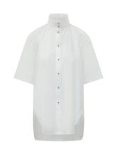 DARKPARK - Camicia Roberta con Collo Coreano e Bottoni Frontali - Bianco - LIDIASHOPPING® - Official Website