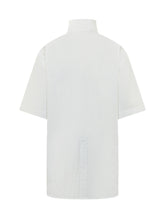 DARKPARK - Camicia Roberta con Collo Coreano e Bottoni Frontali - Bianco - LIDIASHOPPING® - Official Website