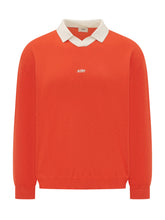 AUTRY - Polo with Logo - Orange - LIDIASHOPPING® - Official Website