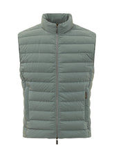 MOORER - Calaf Gilet - Green - LIDIASHOPPING® - Official Website