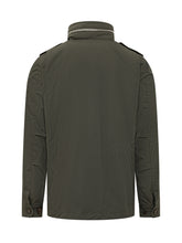 MOORER - Giacca Denver con Collo Alto e Tasche con Patta - Verde - LIDIASHOPPING® - Official Website
