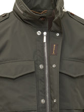 MOORER - Giacca Denver con Collo Alto e Tasche con Patta - Verde - LIDIASHOPPING® - Official Website