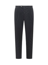 BRIGLIA - Pants with Pockets and Belt Loops - Blue - LIDIASHOPPING® - Official Website
