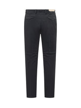 BRIGLIA - Pants with Pockets and Belt Loops - Blue - LIDIASHOPPING® - Official Website