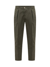 BRIGLIA - Pantalone con Pinces - Verde - LIDIASHOPPING® - Official Website