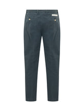 BRIGLIA - Pantalone Affusolato con Pinces - Blu - LIDIASHOPPING® - Official Website