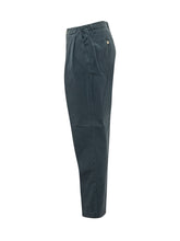 BRIGLIA - Pantalone Affusolato con Pinces - Blu - LIDIASHOPPING® - Official Website