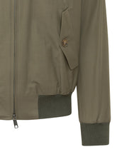 BARACUTA - G9 Zip Jacket with Stand Collar - Green - LIDIASHOPPING® - Official Website