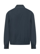 BARACUTA - Jacket with Zip and Classic Collar - Blue - LIDIASHOPPING® - Official Website