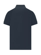 BARACUTA - Polo with Tartan Placket - Blue - LIDIASHOPPING® - Official Website