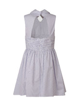 ELISABETTA FRANCHI KIDS - Abito Senza Maniche a Righe - Bianco - LIDIASHOPPING® - Official Website