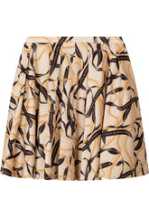 ELISABETTA FRANCHI KIDS - Gonna a Ruota Stampata - Beige - LIDIASHOPPING® - Official Website