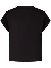 ELISABETTA FRANCHI KIDS - T-shirt With Front Knot - Black - LIDIASHOPPING® - Official Website
