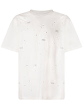 ELISABETTA FRANCHI KIDS - T-shirt With Scattered Applications - White - LIDIASHOPPING® - Official Website