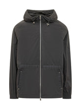 MOOSE KNUCKLES - Hooded Jacket with Zip - Black - LIDIASHOPPING® - Official Website