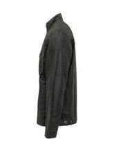 BARBOUR INTERNATIONAL - Giacca Merton con Tasche Applicate - Nero - LIDIASHOPPING® - Official Website