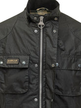 BARBOUR INTERNATIONAL - Giacca Merton con Tasche Applicate - Nero - LIDIASHOPPING® - Official Website
