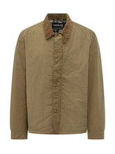 BARBOUR INTERNATIONAL - Giacca Troon con Colletto in Velluto - Verde - LIDIASHOPPING® - Official Website