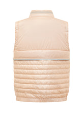 MONCLER GRENOBLE - Gilet Guimane with Stand Collar and Horizontal Quilting - Pink - LIDIASHOPPING® - Official Website