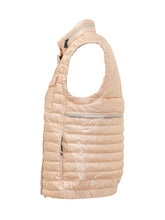 MONCLER GRENOBLE - Gilet Guimane with Stand Collar and Horizontal Quilting - Pink - LIDIASHOPPING® - Official Website