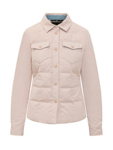 MONCLER GRENOBLE - Nangy Jacket with Classic Collar and Flap Pockets - Pink - LIDIASHOPPING® - Official Website