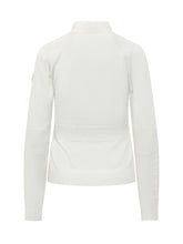 MONCLER GRENOBLE - Cardigan con Inserti Trapuntati e Zip - Bianco - LIDIASHOPPING® - Official Website