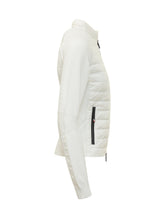 MONCLER GRENOBLE - Cardigan con Inserti Trapuntati e Zip - Bianco - LIDIASHOPPING® - Official Website