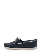 SPERRY TOP SIDER - Nubuck Loafers - Blue - LIDIASHOPPING® - Official Website