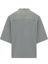 MORDECAI - Cord Band T-shirt with Drawstring Neck - Grey - LIDIASHOPPING® - Official Website