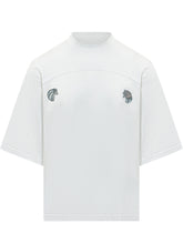 MORDECAI - T-shirt Falcon Print with Front Print - White - LIDIASHOPPING® - Official Website