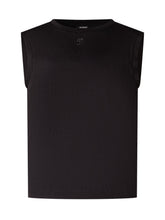 BALMAIN KIDS - Sleeveless T-shirt with Detail - Black - LIDIASHOPPING® - Official Website
