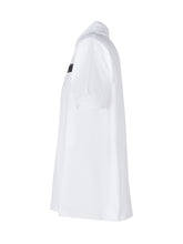 BALMAIN KIDS - Polo con Logo Applicato e Colletto Classico - Bianco - LIDIASHOPPING® - Official Website