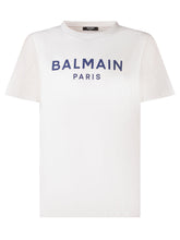 BALMAIN KIDS - Printed Logo T-shirt - White - LIDIASHOPPING® - Official Website