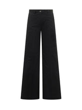NINE:INTHE:MORNING - Pantalone Nadia Chino Palazzo - Nero - LIDIASHOPPING® - Official Website