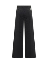 NINE:INTHE:MORNING - Pantalone Nadia Chino Palazzo - Nero - LIDIASHOPPING® - Official Website