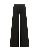 NINE:INTHE:MORNING - Nadia Chino Palazzo Pants - Black - LIDIASHOPPING® - Official Website