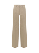 NINE:INTHE:MORNING - Nadia Chino Palazzo Pants - Beige - LIDIASHOPPING® - Official Website