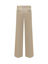 NINE:INTHE:MORNING - Nadia Chino Palazzo Pants - Beige - LIDIASHOPPING® - Official Website