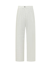 NINE:INTHE:MORNING - Petra Chino Over Pants - White - LIDIASHOPPING® - Official Website