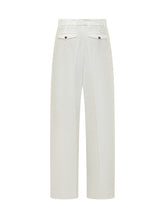 NINE:INTHE:MORNING - Petra Chino Over Pants - White - LIDIASHOPPING® - Official Website