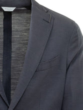 BOGLIOLI - Single Breasted Jacket with Pockets - Blue - LIDIASHOPPING® - Official Website