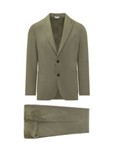 BOGLIOLI - Abito Monopetto con Tasche Applicate - Verde - LIDIASHOPPING® - Official Website