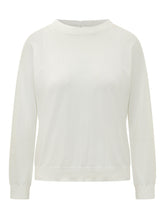 ALPHA STUDIO - Maglia Girocollo a Maniche Lunghe - Bianco - LIDIASHOPPING® - Official Website