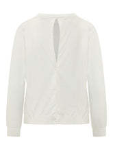 ALPHA STUDIO - Maglia Girocollo a Maniche Lunghe - Bianco - LIDIASHOPPING® - Official Website