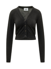 ALPHA STUDIO - Cardigan con Bottoni - Nero - LIDIASHOPPING® - Official Website