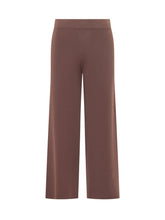 ALPHA STUDIO - Pantalone Ampio con Vita Elasticizzata - Marrone - LIDIASHOPPING® - Official Website