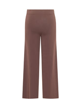 ALPHA STUDIO - Pantalone Ampio con Vita Elasticizzata - Marrone - LIDIASHOPPING® - Official Website