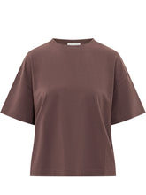 ALPHA STUDIO - T-shirt con Maniche Corte - Marrone - LIDIASHOPPING® - Official Website